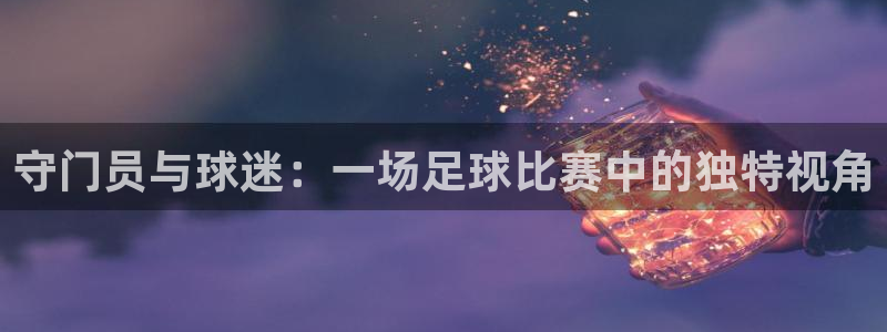  守门员与球迷：一场足球比赛中的独特视角