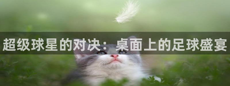  超级球星的对决：桌面上的足球盛宴