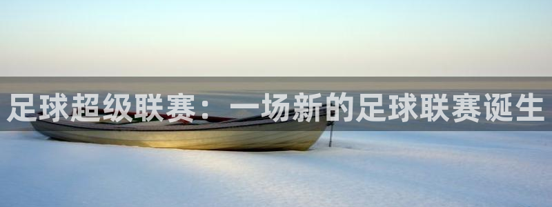 足球超级联赛：一场新的足球联赛诞生