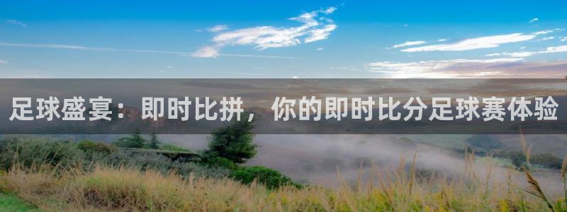  足球盛宴：即时比拼，你的即时比分足球赛体验