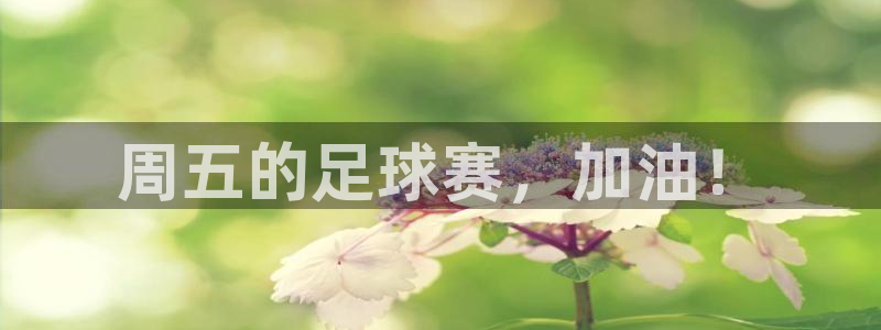 周五的足球赛，加油！